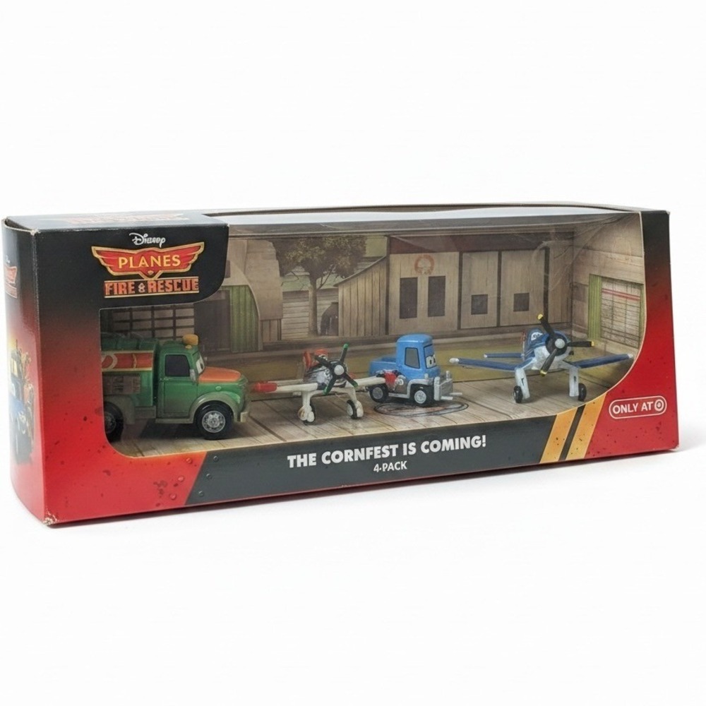 Disney Planes Fire & Rescue The Cornfest is Coming 4 Pack Target Exclusive NEW